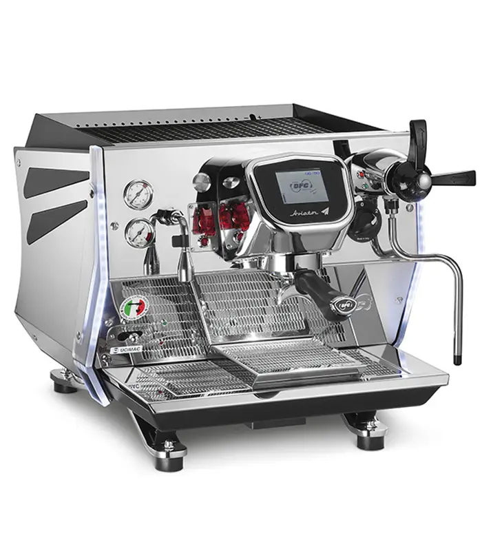 La Pavoni Commercial Lever 2 Group Espresso Machine BAR T 2L